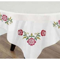 Borduurpakket Tafellaken rozen Brodelia 2412-8574