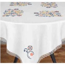 Borduurpakket Tafellaken boeket Brodelia 2412-9108