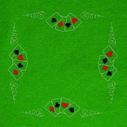 Borduurpakket Kaartkleed Poker Brodelia 2415-53
