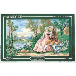 Voorbedrukt stramien La lecture Margot 103-5009