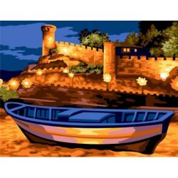 Voorbedrukt stramien sloep Margot 133-3599