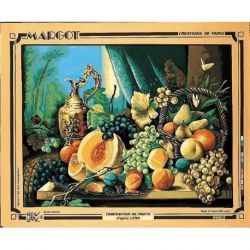 Voorbedrukt stramien Composition de fruits Margot 143-2228