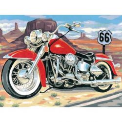 Voorbedrukt stramien route 66 Margot 153-1344