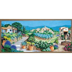 Voorbedrukt stramien mooie Provence Margot 173-3096