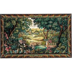 Voorbedrukt stramien eenden in het groen XVIIe eeuw Margot 253-2910