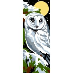 Voorbedrukt stramien sneeuwuil Margot 62U-287