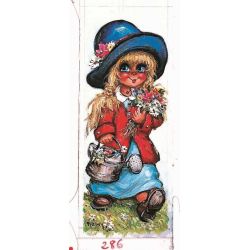 Pakket voorbedrukt kleine bloemist Margot 65-286