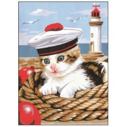 Voorbedrukt stramien kleine matroos Margot 72U-2283