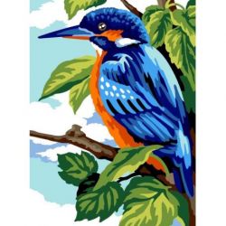 Voorbedrukt stramien ijsvogel Margot 72U-2336