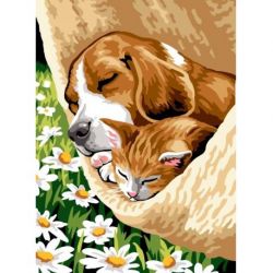 Voorbedrukt stramien slapen Margot 72U-2341