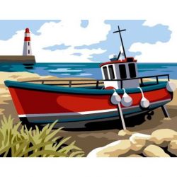 Borduurpakket voorbedrukt boot Margot 766-6024240