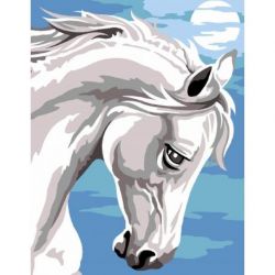 Borduurpakket voorbedrukt paard Margot 766-6024250