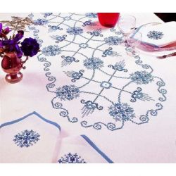 Borduurpakket voorbedrukt dekservet Baltique Margot broderie 20370-7891