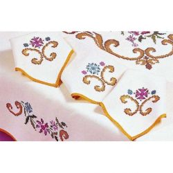 Borduurpakket voorbedrukt servet Penelope Margot broderie 21000-8769