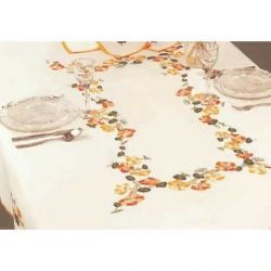 Borduurpakket voorbedrukt servet oost-indische kers Margot broderie 21000-8807