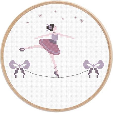 Borduurpakket balletdanseres Marie Coeur 1412-5059