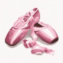 Borduurpakket balletschoentjes Marie Coeur 1413-5060