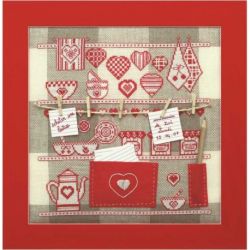 Borduurpakket de keuken Marie Coeur 4440-1783