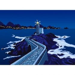 Borduurpakket vuurtoren Marie Coeur 5039-1165