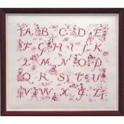 Borduurpakket landelijk scene ABC Princesse 479