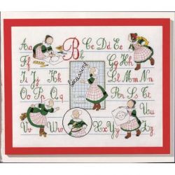Borduurpakket Becassine ABC Princesse 7114