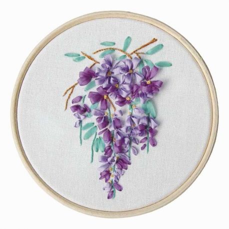 Lintborduurpakket blauwe regen Princesse 7783