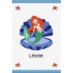 Borduurpakket boekomslag zeemeermin Princesse 7863