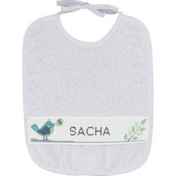 Borduurpakket slabbetje vogelhuis-blauw Princesse 7895