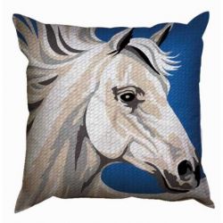 Borduurpakket Kussen paard SEG1903.209