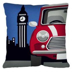 Borduurpakket Kussen Londen SEG1903.239