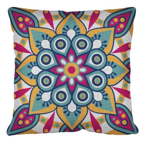 Borduurstramien voor Kussen mandala SEG1904.63