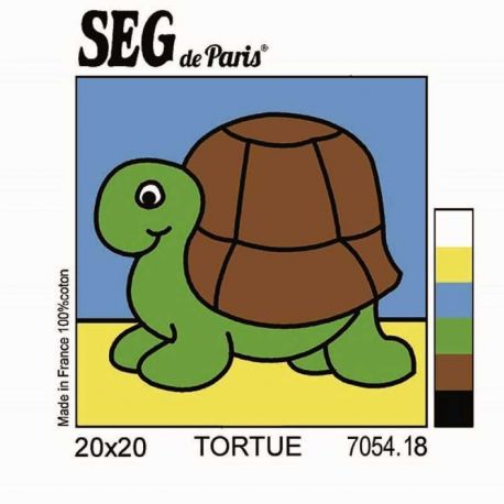 Borduurpakket schildpad SEG7054.18
