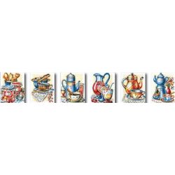 Borduurpakket Keuken set van 6 SEG9213.35