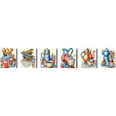 Borduurpakket Keuken set van 6 SEG9213.35