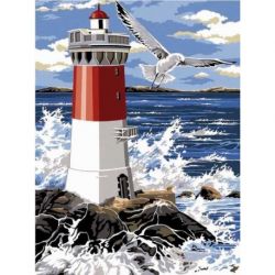 Borduurstramien Vuurtoren SEG926.281