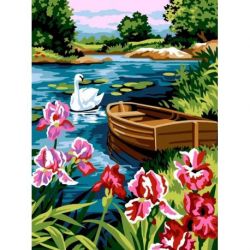 Borduurstramien irissen aan meer SEG926.359