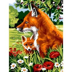 Borduurstramien vossen SEG926.361