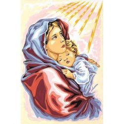 Borduurstramien Vrouw met kind SEG928U.169