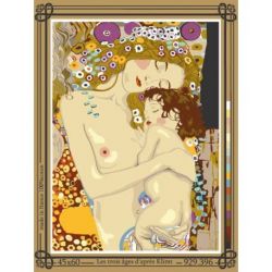 Borduurstramien Les ages de la vie van Klimt SEG929.396