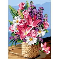 Borduurstramien boeket SEG929.736