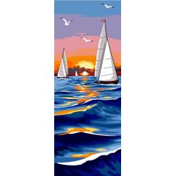 Borduurstramien zeilbootjes SEG950.210