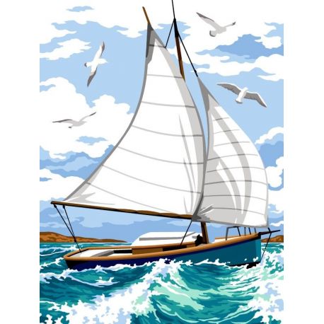 Borduurpakket zeilboot SEGK926.383