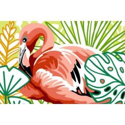 Borduurpakket flamingo SEGK928.393
