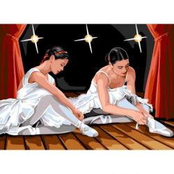 Borduurpakket danseressen SEGK929.692