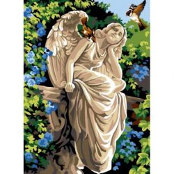 Borduurpakket engelbeeld SEGK929.720