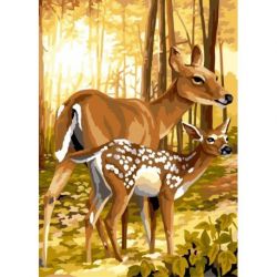 Borduurpakket hertjes SEGK929.738