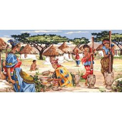 Borduurpakket kleuren van Afrika SEGK932.103