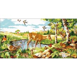 Borduurpakket vrij in het wild SEGK932.108