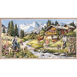 Borduurpakket zomer bij het chalet SEGK932.92