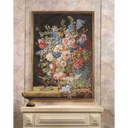 Borduurpakket vaas met bloemen- 18e eeuws SEGK933.13